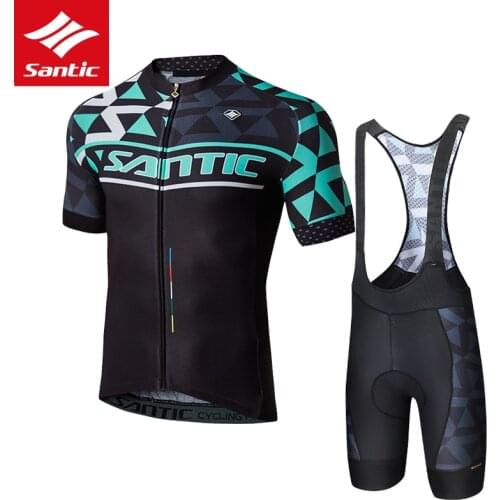 Santic Cycling Jersey 2019 Men Pro Team MTB Road Bike Jersey Summer Light&Thin Breathable Bicycle Jersey Maillot Ciclismo
