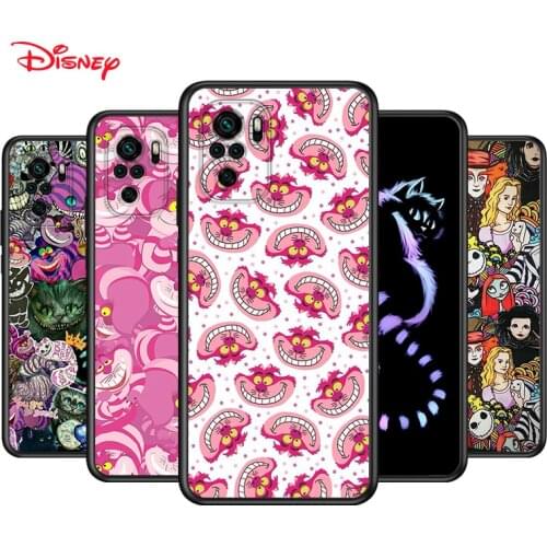 TPU Silicone Cover Cheshire Cat Alice For Xiaomi Redmi Note 10 10S 9 9S Pro Max 9T 8T 8 7 6 5 Pro 5A Phone Case