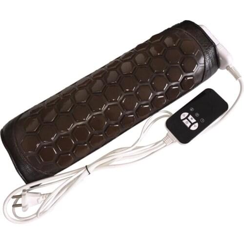 Tourmaline Magnet Jade Neck Pillow Collar Massager Negative Ion Relief Cervical Pain Tension Healthcare Gift for Parents