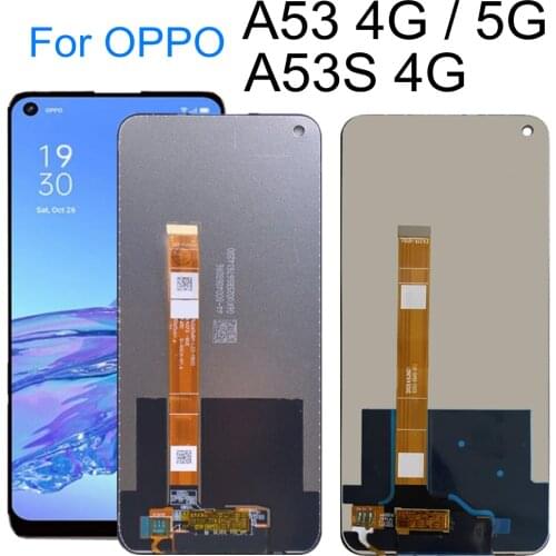 6.50" LCD For OPPO A53 4G/5G A53S 2020 CPH2127 PECM30 CPH2139 LCD Display Touch Screen Digitizer Assembly Replacement parts