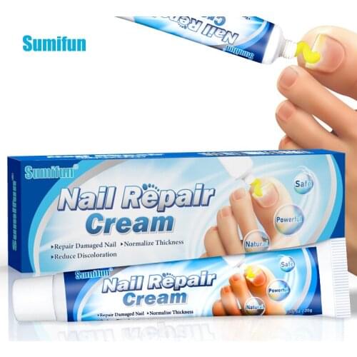 1Box Nail Repair Cream Treat Onychomycosis Paronychia Fungus Ointment Toe Finger Antibacterial Nail Medical Plaster Health Care