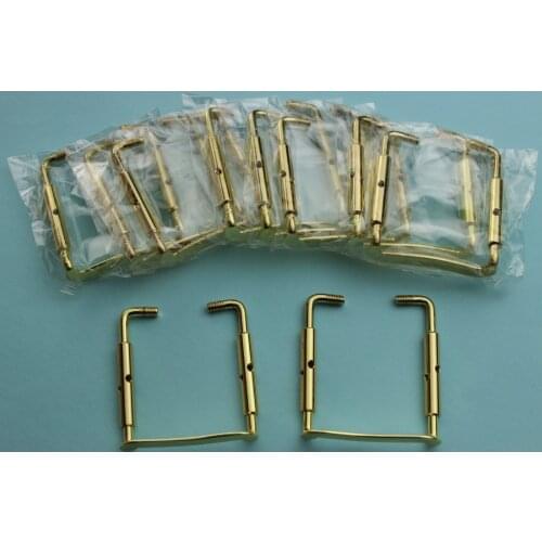 20 pcs new golden Violin Chin Rest Clamp screw 4/4, Violin Parts Accessories