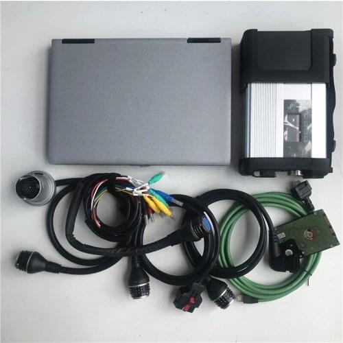 2020.12V MB Star C5 software HDD installed well in Laptop D630 with SD Connect Compact 5 auto scanner diagnostic tool all ready