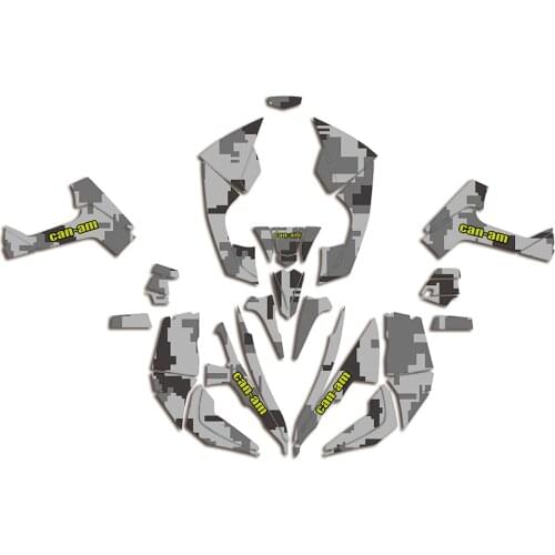 3M Motorcycle Team Graphic & Backgrounds Decal Sticker Kits for CAN AM Renegade 500 800r 800x 1000