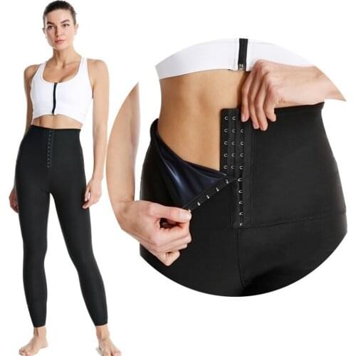 Breathable Women Sauna Pants Slimming Sweat Body Shaper Weight Loss Hot Thermo Sweat Fat Burner Training Sports Shorts Pants