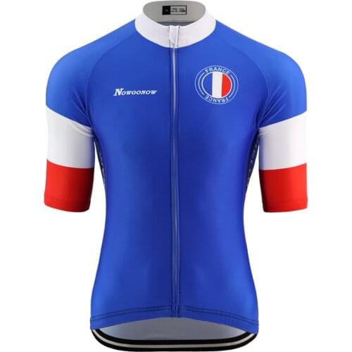 NO ME NO GAME - pro france national flag team cycling jersey men road bike wear High Quality racing cycling clothing training