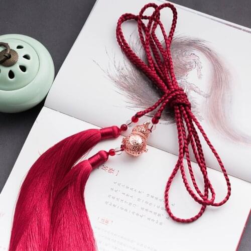 Hanfu Ancient Style Waist Skirt Braid Tassel Waist Pendant Perfume Bag Robe Woven Belt Waist Strap Accessories Waist Women