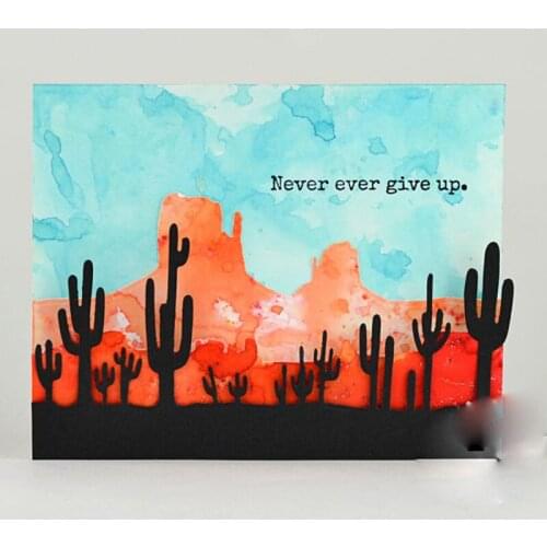 Cactus Plants Metal Cutting dies Stencil Scrapbooking dies Embossing Handcrafts Paper Card DIY Craft