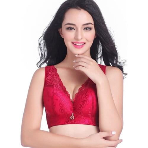 2019 lace bestseller - a large cup bra beautiful pendant non-slip shoulder strap tailored for women