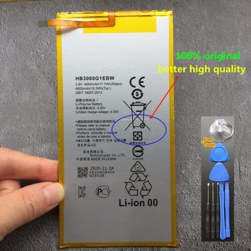 For Huawei HB3080G1EBW S8 Rechargeable Tablet Phone Battery For Huawei Honor S8-701u Honor S8-701W Mediapad M1 8.0 Battery