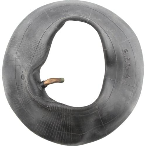 2.50'X4' 2.50-4 2.5-4 2.50/4 BLACK RUBBER TYRE INNER TUBE BENT VALVE STEM