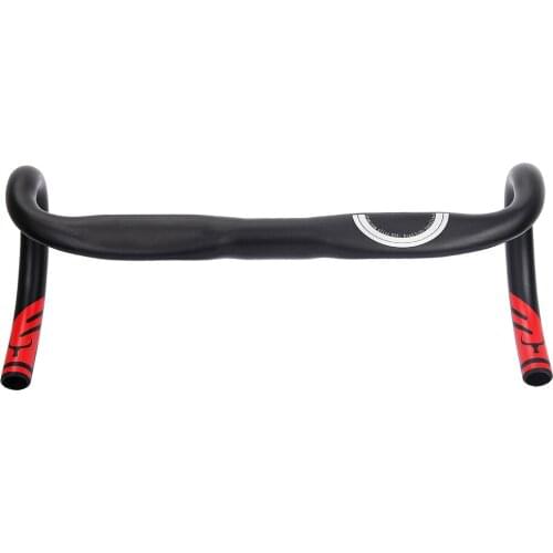 Ultralight Folding Aluminum Alloy Cycling Road Mountain Racing Bike Handlebar Drop Bar Durable Anti-Rust And Wear Resistant