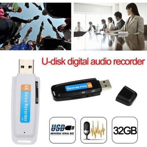 USB Port Digital Audio Voice Recorder Without Memory U-Disk Recording Device