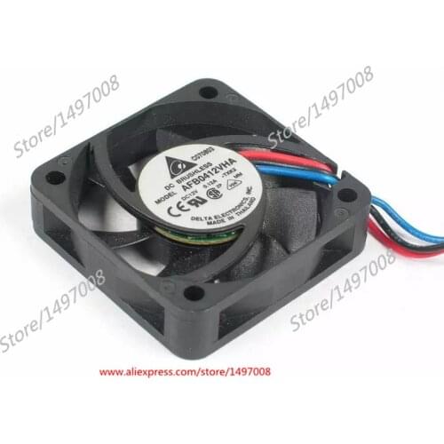 Delta Electronics AFB0412VHA TXK2 DC 12V 0.16A 40X40X10mm Server Cooling Fan