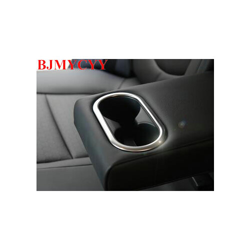 BJMYCYY 1PCS Stainless steel glass decorative box car rear central armrest for Hyundai ix35 2018