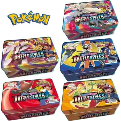 42PCS/BOX SUN&MOON TEAM UP GX MEGA Pokemon Shining Card Game Battle Carte Trading Cards Game Children Pokemons Toys for children