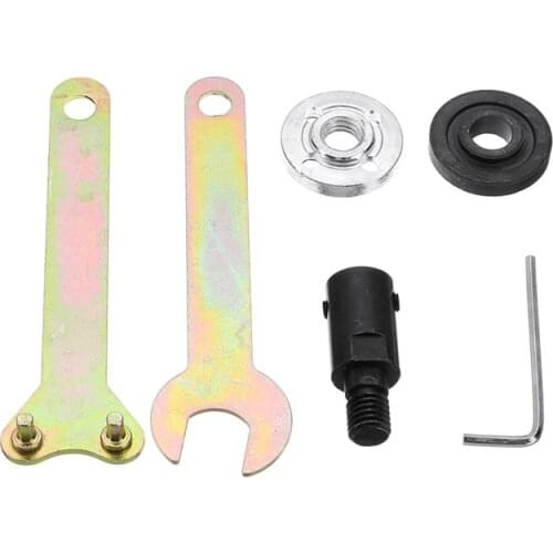 5mm Shank M10 Arbor Mandrel Adaptor Cutting Tool Accessories For Angle Grinder Dril Motor Connecting Rod