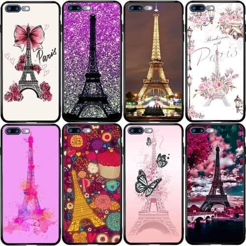 Cover Case for Samsung Note 8 9 10 20 S6 S7 S8 S9 S10 S20 FE S10E S11E Lite Plus Ultra Edge Paris Eiffiel Tower