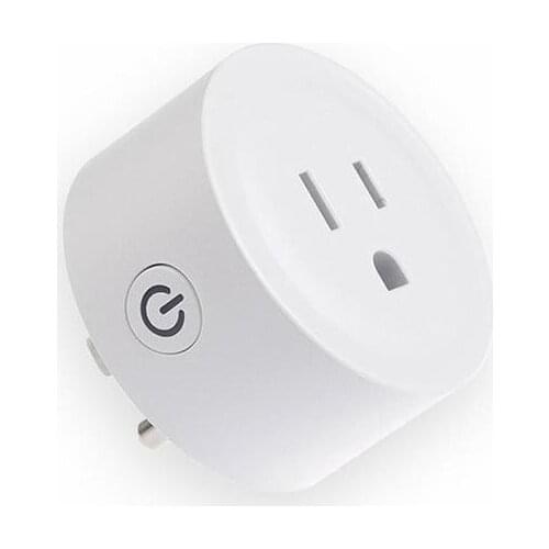 Long Press The Button For 5s On The Mini Smart Socket Smart Socket Plug WiFi Wireless APP Remote Voice Control Socket Adapter