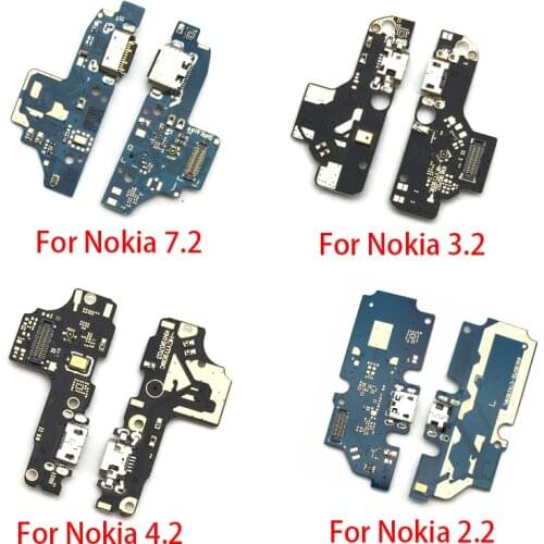 Dock Connector Micro USB Charger Charging Port Flex Cable For Nokia 2.2 3.2 4.2 7.2 5.3 Replacement