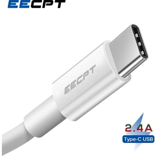 EECPT USB Type C Cable for Xiaomi Redmi Note 7 Mi9 Quick Charge Data Wire Type-C Phone Charger Cable for Samsung Huawei USB Cord