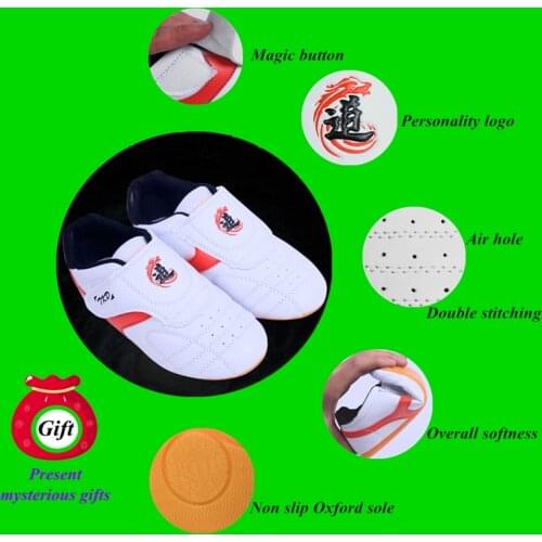 Unisex Taekwondo Shoes Breathable Karate Kung Fu Wrestling Sneaker Martial Art TaiChi Shoes Adult Children Soft Sole Sport Shoes