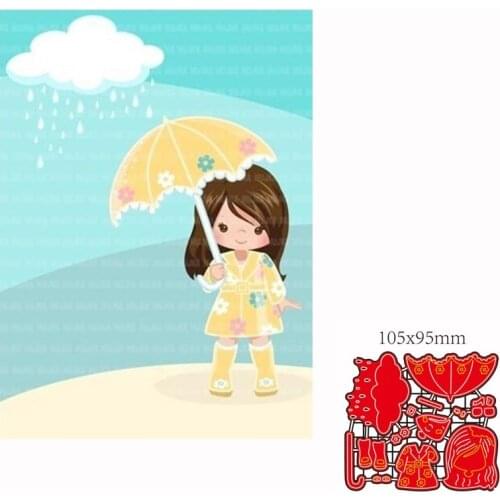 Metal Cutting Die girl DIY Scrapbooking Paper Cards Decorative Craft Embossing cut