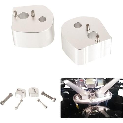Motorcycle Handlebar Riser Handlebar Adapter Rolocation Brackets 1 Pair Accessories for FJR1300 2006-2019