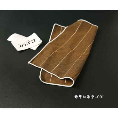 Mens suit square scarf wedding groom best man plaid striped bra British suit pocket square