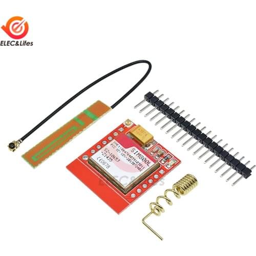 Smallest SIM800L GPRS GSM Module Quad-band Micro SIM Card Core Wireless Board Module with IPX Antenna TTL Serial Port