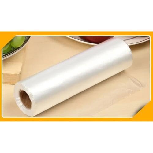 Transparent food preservation bag supermarket shopping bag PE kitchen food bag 25 cm × 35 cm 150 pcs Plastic bag