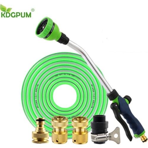 Eight Spray Patterns Garden Water Gun Car Wash Watering Long-handled High-pressure Sprayers Water Hose Garden Irrigation Kits