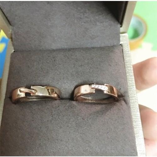 Fashion 925 stelring silver wedding jewelry liens ring for women cz crystal love engagement ring