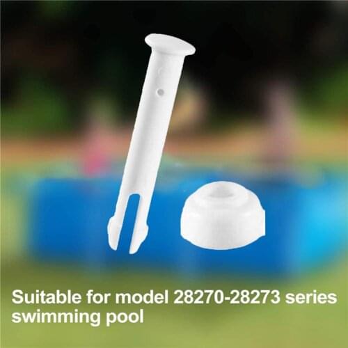 12Pcs Outdoor Swimming Pool Frame Fixing Plastic Connector Pins Accessories