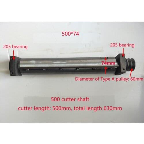 292、342 Wood planer, woodworking table planer accessories, planer shaft, spindle, cutter shaft 260, 300、400、500 saw shaft