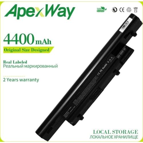 Apexway 11.1v 4400mAh Battery for Acer AS10H31 AS10H7E AS10H75 AS10H51 AS10H3E AS10H31 AL10F31 AL10E31 BT.00607.133