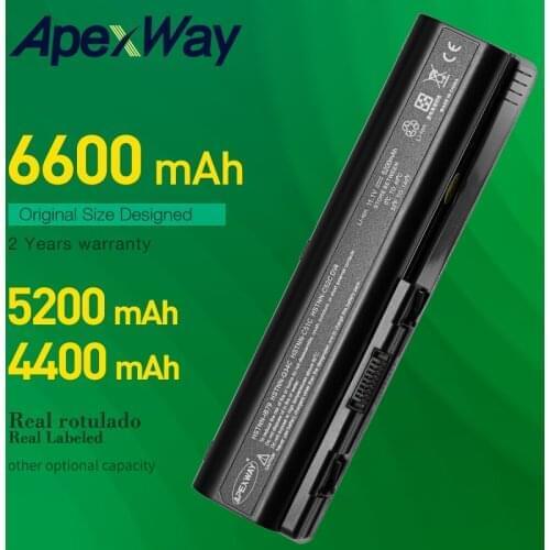 ApexWay 6 cells laptop battery for HP Pavilion DV4 DV5 DV6 DV6T G50 G61 Para HP Compaq Presario CQ50 CQ71 CQ70 CQ61 CQ60 CQ45