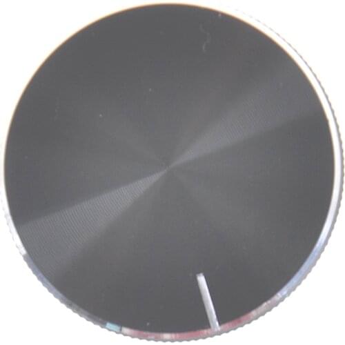 Hot Black Aluminum Volume Control Amplifier Knob Wheel