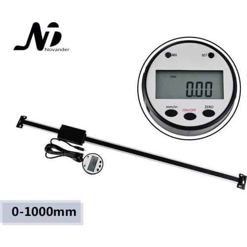Free Shipping 1000mm 1m 0.01 mm DRO Magnetic Remote Digital Readout digital linear scale External Display 0-1000mm