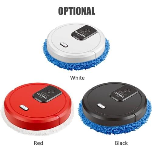 Mopping Robot Cleaner Spray Type Humidifying Wet & Dry Mopping Automatic Cleaning Anti-crash 1500mAh Rechargeable Robots Cleaner