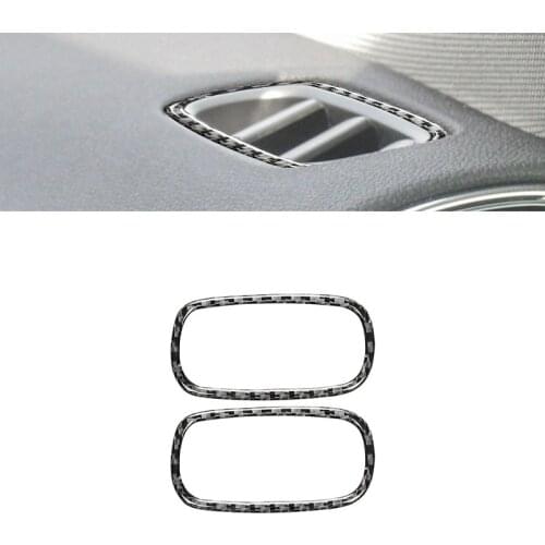 Air Outlet Frame Sticker for Mini Cooper F55 R60 Carbon Fiber Car Interior Modification Accessories Car Sticker