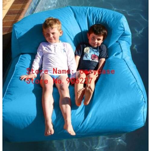 New Style Fashionable waterproof BeanBag Chair Pear Shape Bean Bag Sofa Chair,swimming chair cover only