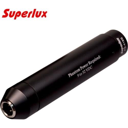 Original Superlux ps418s Microphone Preamp and power supply portable