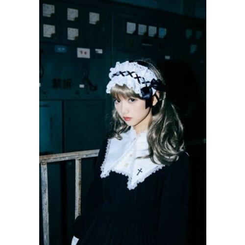 Spring and Autumn New Lolita Dress Dongzhimu Unnamed Poetry Retro Nun Cross Dress