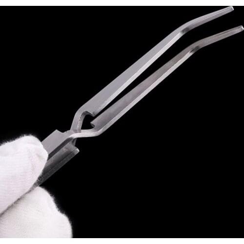 1pcs Nail Professional Tools Multi-Function Clip Stainless Steel Tweezers Acrylic Paillette Nipper Picking UV Gel Shaping Pinch