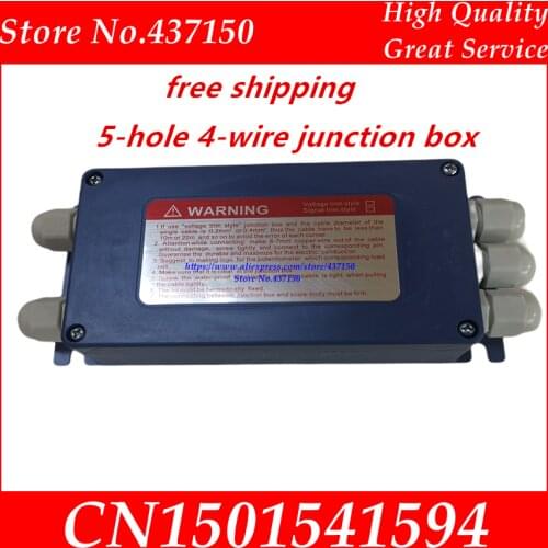 Load cell junction box, 5-hole 4-wire junction box weighbridge /weight sensor weighting sensor