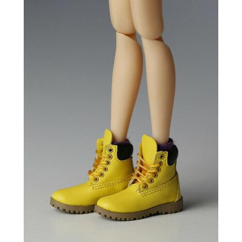 1/6th Yellow Hollow Pilot Snow Boots Model For 12" Female PH Body