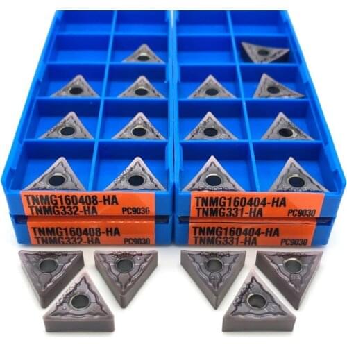 Turning tool TNMG160404 TNMG160408 HA PC9030 high quality 100% original external turning tool carbide stainless steel blade