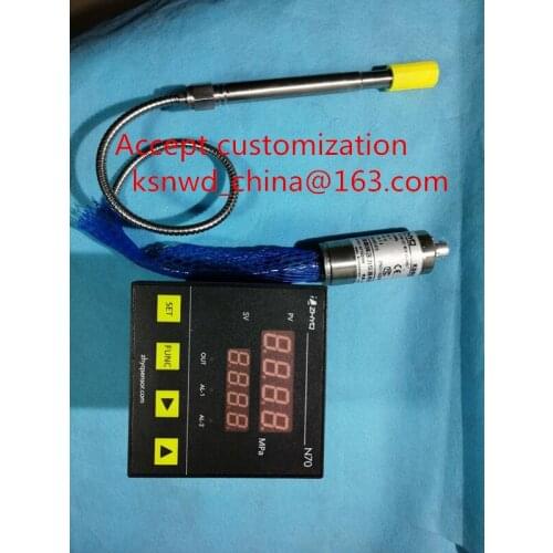 ZHYQ Hight temperature melt pressure sensor+Intrument Set PT124G-121-50MPa-M14+N70