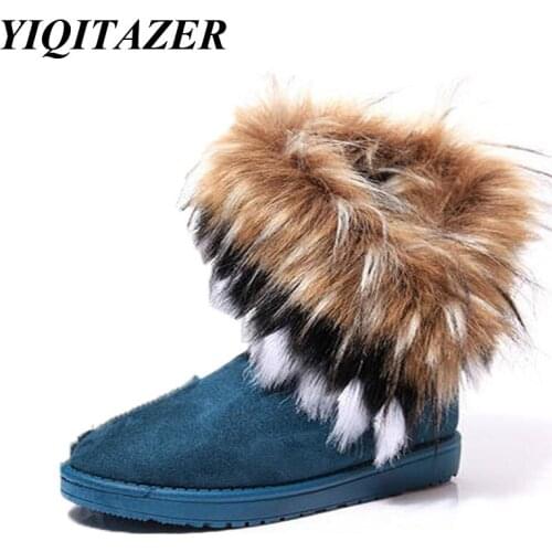 YIQITAZER Women's Winter Boots